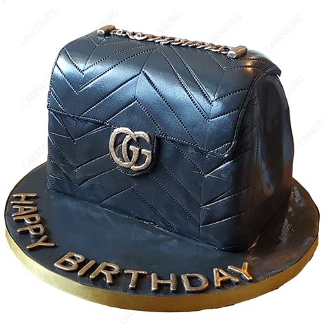 gucci bag birthday cake|gucci briefcase cake.